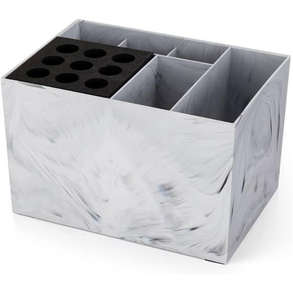 Hair Salon Scissor Storage Holder,  Marble Pattern Hairdresser Shears Rack - Picture 1 of 7